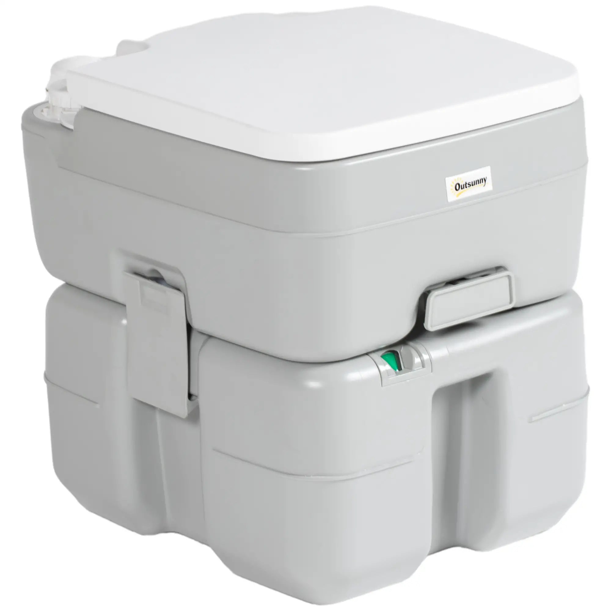 5.3 Gallon Portable Toilet, Level Indicator, Anti-Leak Pump, Camping, RV Camping Toilets at Gallery Canada
