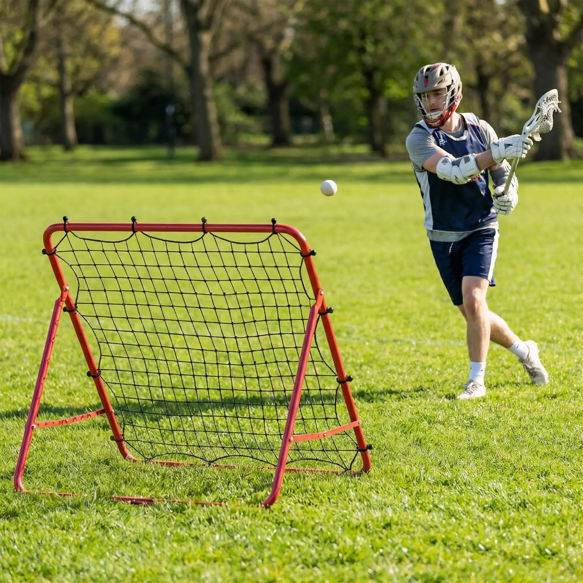Soccer Rebounder Net, 3.5 x 3ft Easy Setup Bounce Back Net with 5 Adjustable Angles Soccer at Gallery Canada