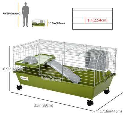 Small Animal Cage, Rolling Bunny Cage, Guinea Pig Cage, Green Houses & Habitats at Gallery Canada