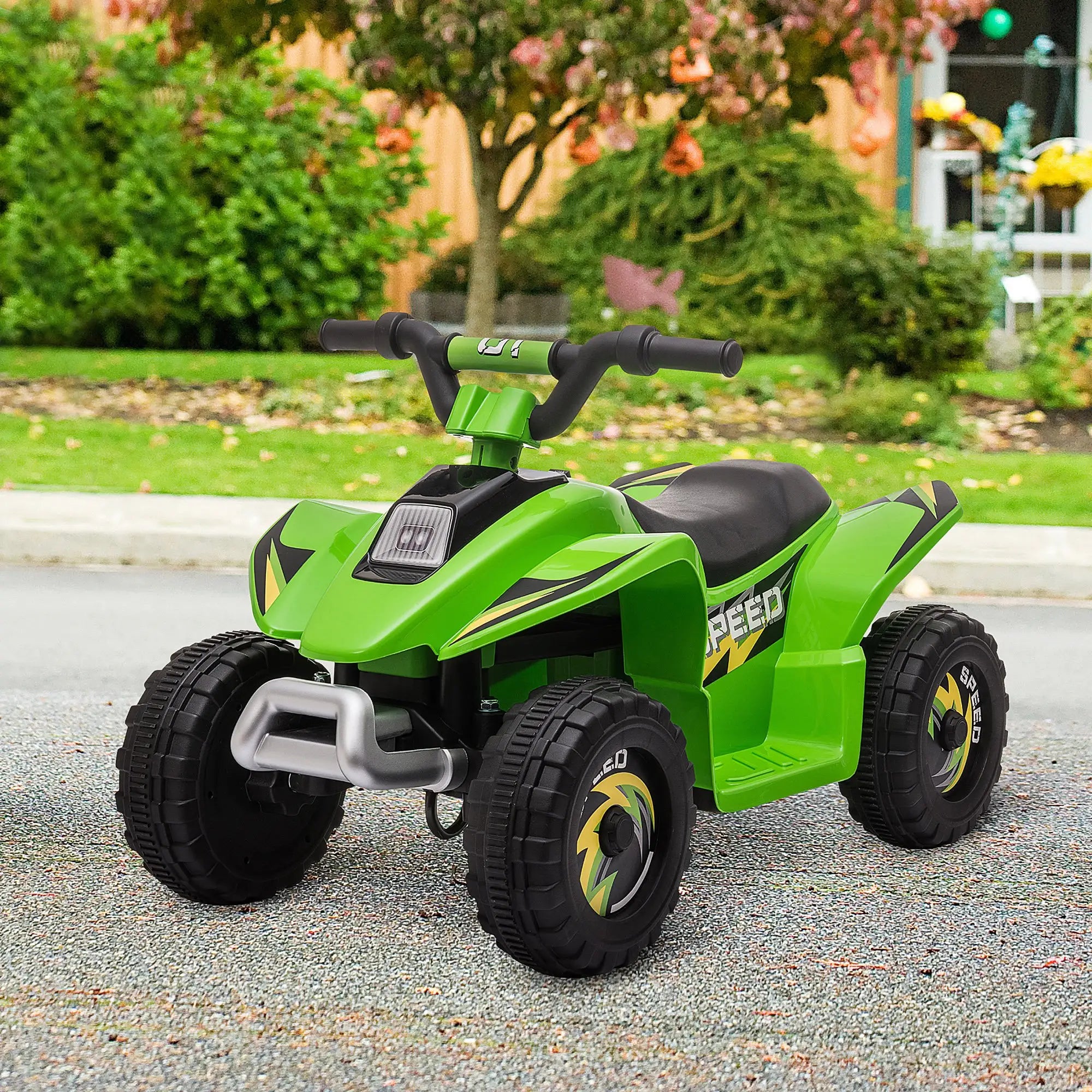 Kids Ride On ATV, 6V Battery Powered, 18-36 Months, Green Electric Toy Cars at Gallery Canada