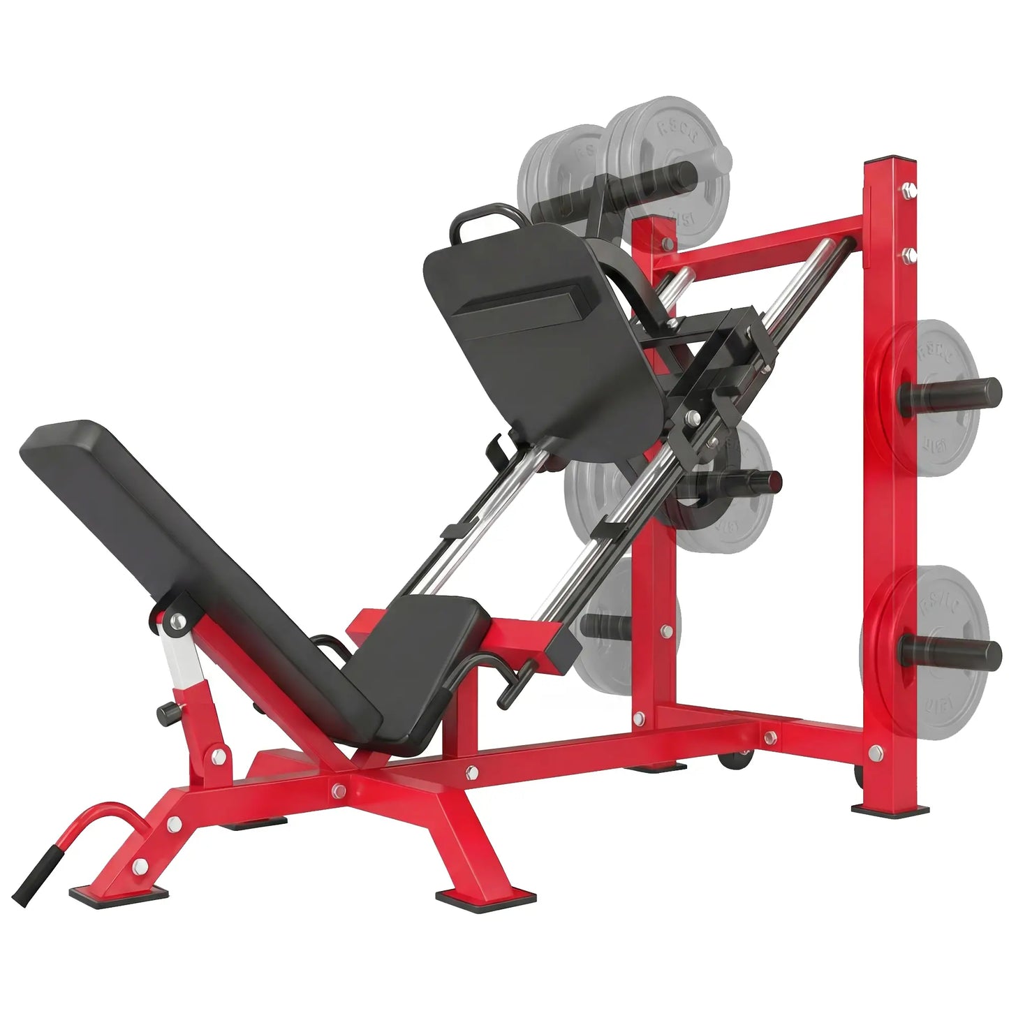 Leg Press Machine With Wheels, Calf Block, Adjustable Squat Machine, 1000 Lbs Capacity Strength Training Equipment at Gallery Canada