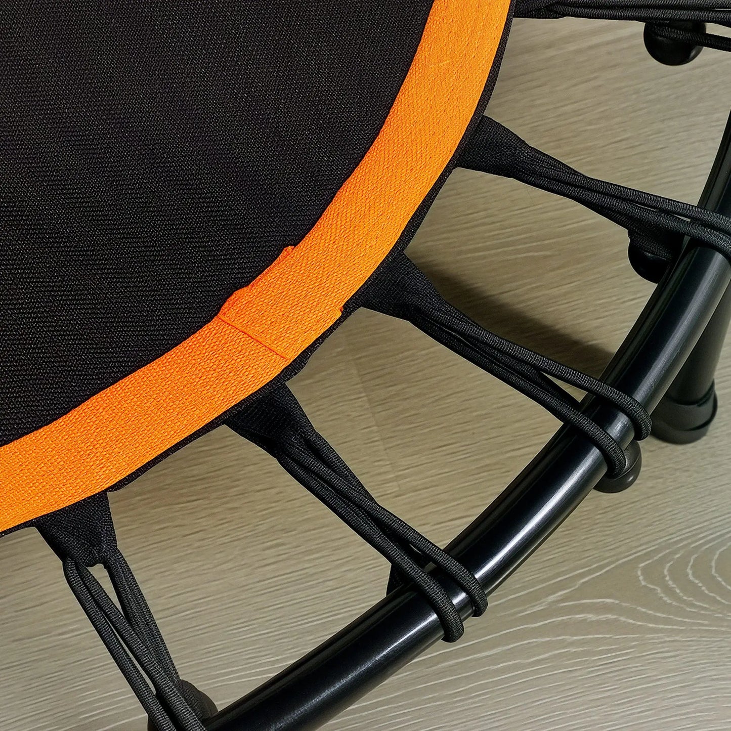 39" Mini Exercise Trampoline, Adjustable T-Bar, Orange Trampolines at Gallery Canada