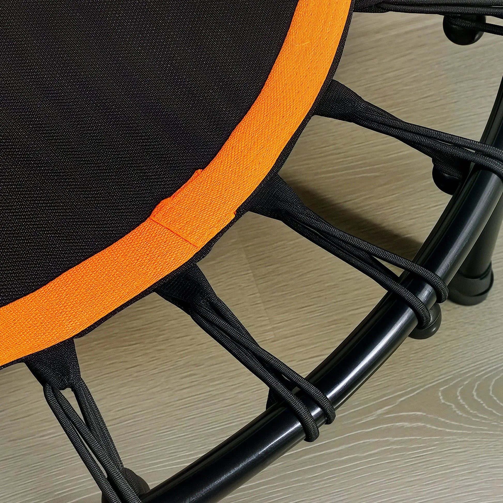 39" Mini Exercise Trampoline, Adjustable T-Bar, Orange Trampolines at Gallery Canada