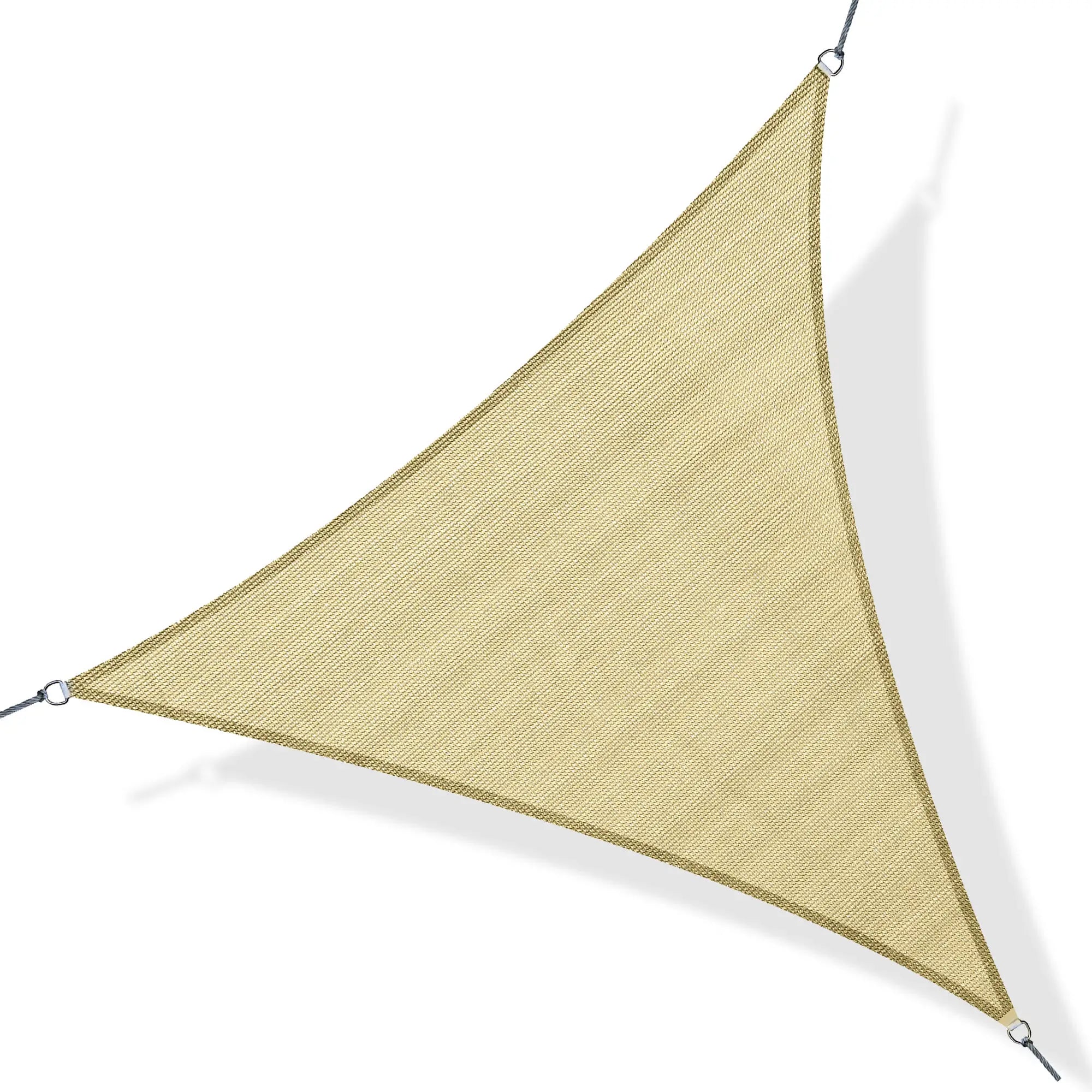 10' x 10' x 10' Triangle Sun Shade Sail, UV Block Fabric Canopy for Patio, Deck Shade Sails at Gallery Canada