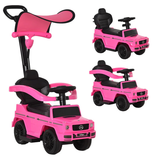 Mercedes-Benz G350 Licensed Push Car, Pink Push Cars for Toddlers Pink at Gallery Canada