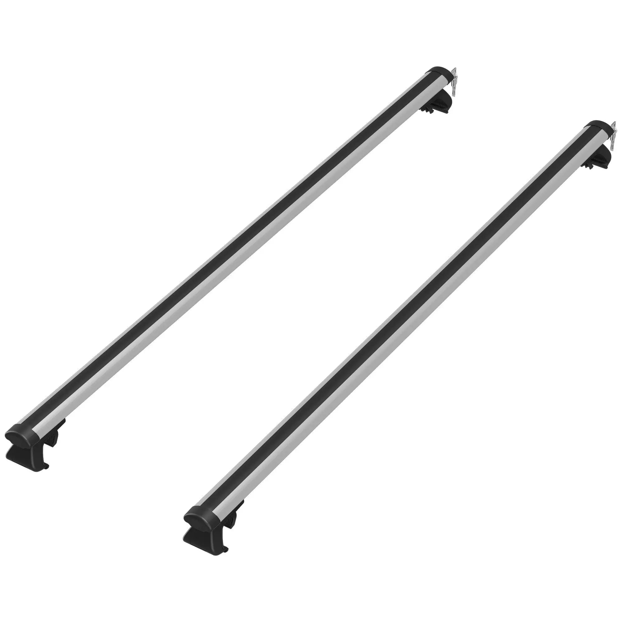 2pc Roof Rack, Aluminum Cross Bars, Adjustable, 49