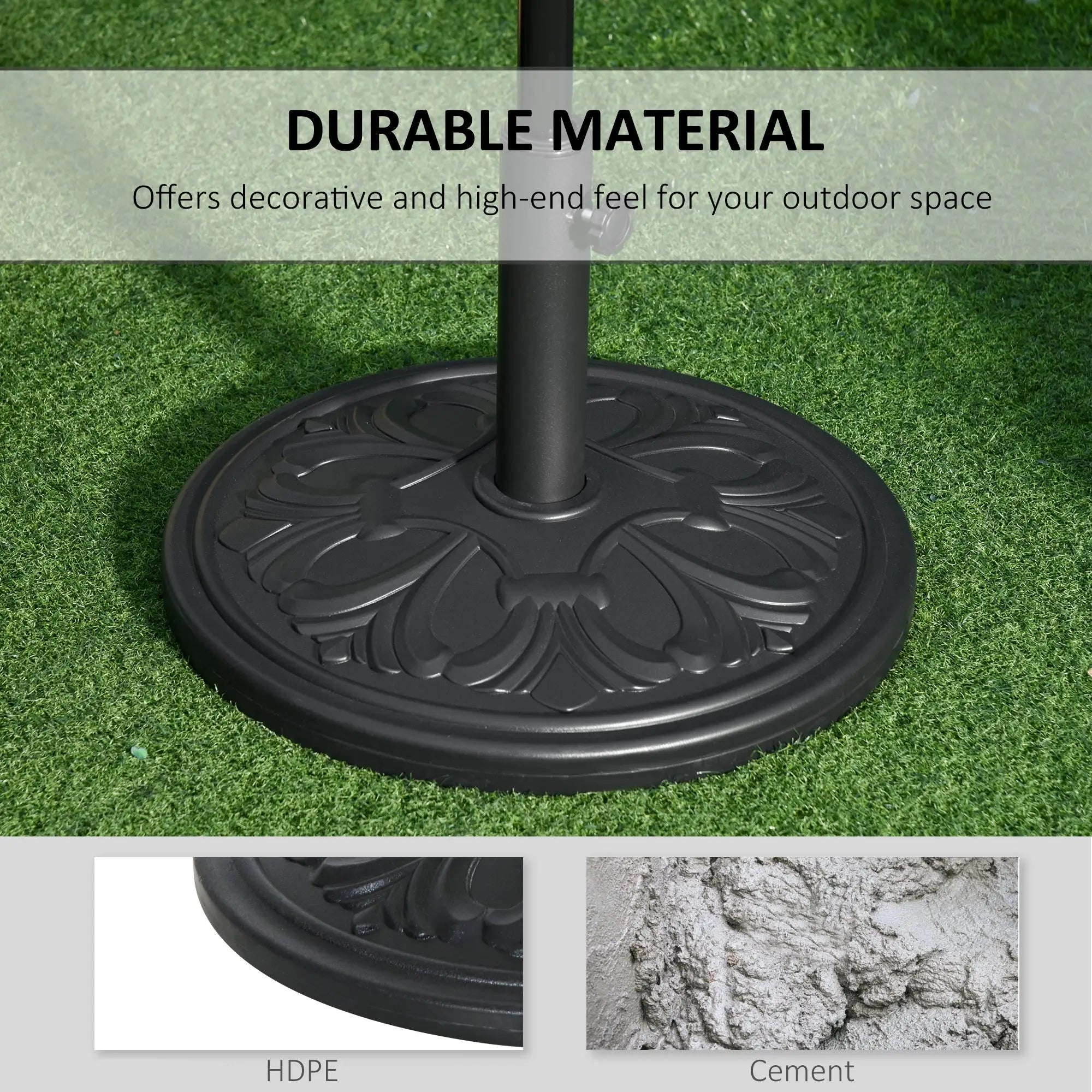 29lbs Heavy Duty Umbrella Base, 19