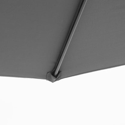 10ft Offset Patio Umbrella with Base, Crank, Grey Cantilever Umbrellas at Gallery Canada