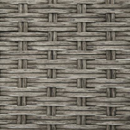 5 Pcs Patio Bar Set, Outdoor PE Rattan Wicker, 4 Chairs, Grey Bistro Sets at Gallery Canada