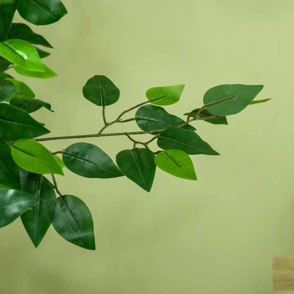 5ft Artificial Ficus Tree, Indoor Fake Plant With Pot Artificial Trees at Gallery Canada