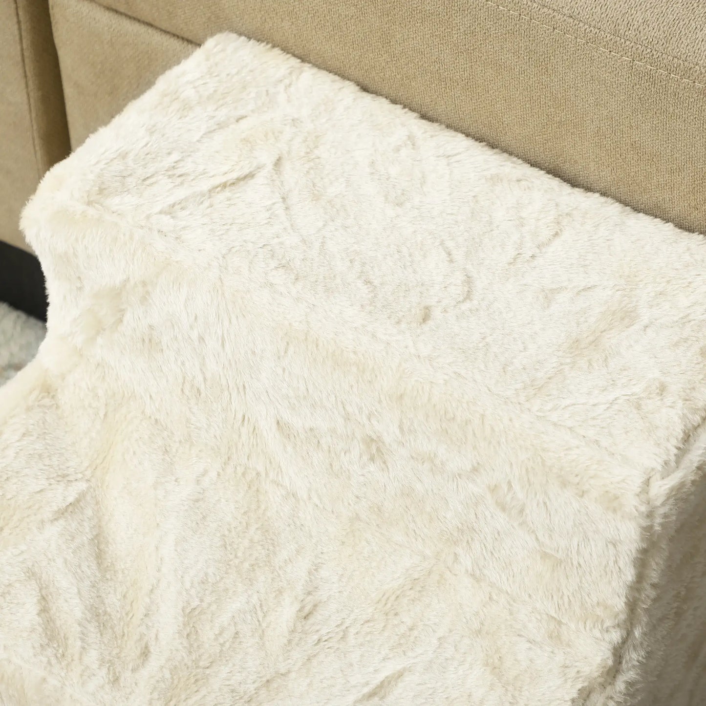 3-Step Dog Ramp for Sofa, Bed, Couch, Removable Cover, Beige Dog Stairs at Gallery Canada