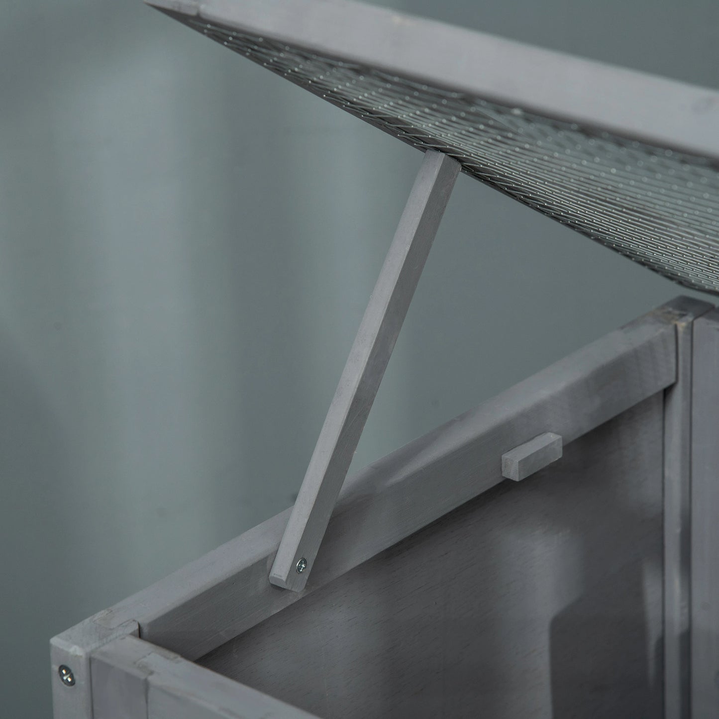 Wooden Hamster Cage, Mice Hutch with Storage, Sliding Tray, Running Wheel Hamster Cages at Gallery Canada