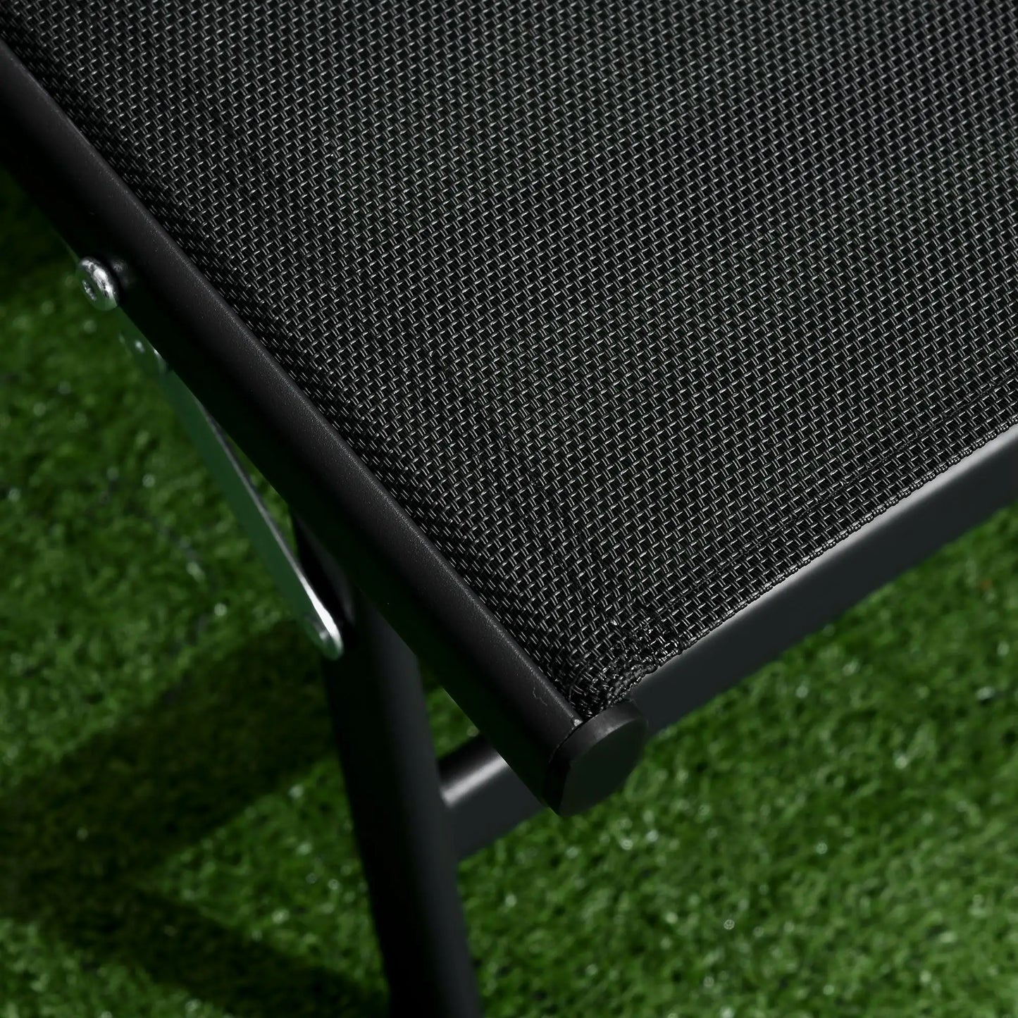 2PCs Lounge Chairs with Wheels, 5-Level Adjustable Backrest, White Lounger Chairs at Gallery Canada