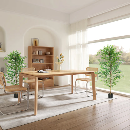 Set of 2 6ft Artificial Ficus Trees, Indoor Fake Plants with Pot Artificial Trees at Gallery Canada