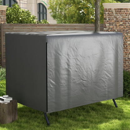 3-Seater Patio Swing Cover, Waterproof, 85" x 61" x 59", Dark Grey Patio Furniture Covers at Gallery Canada