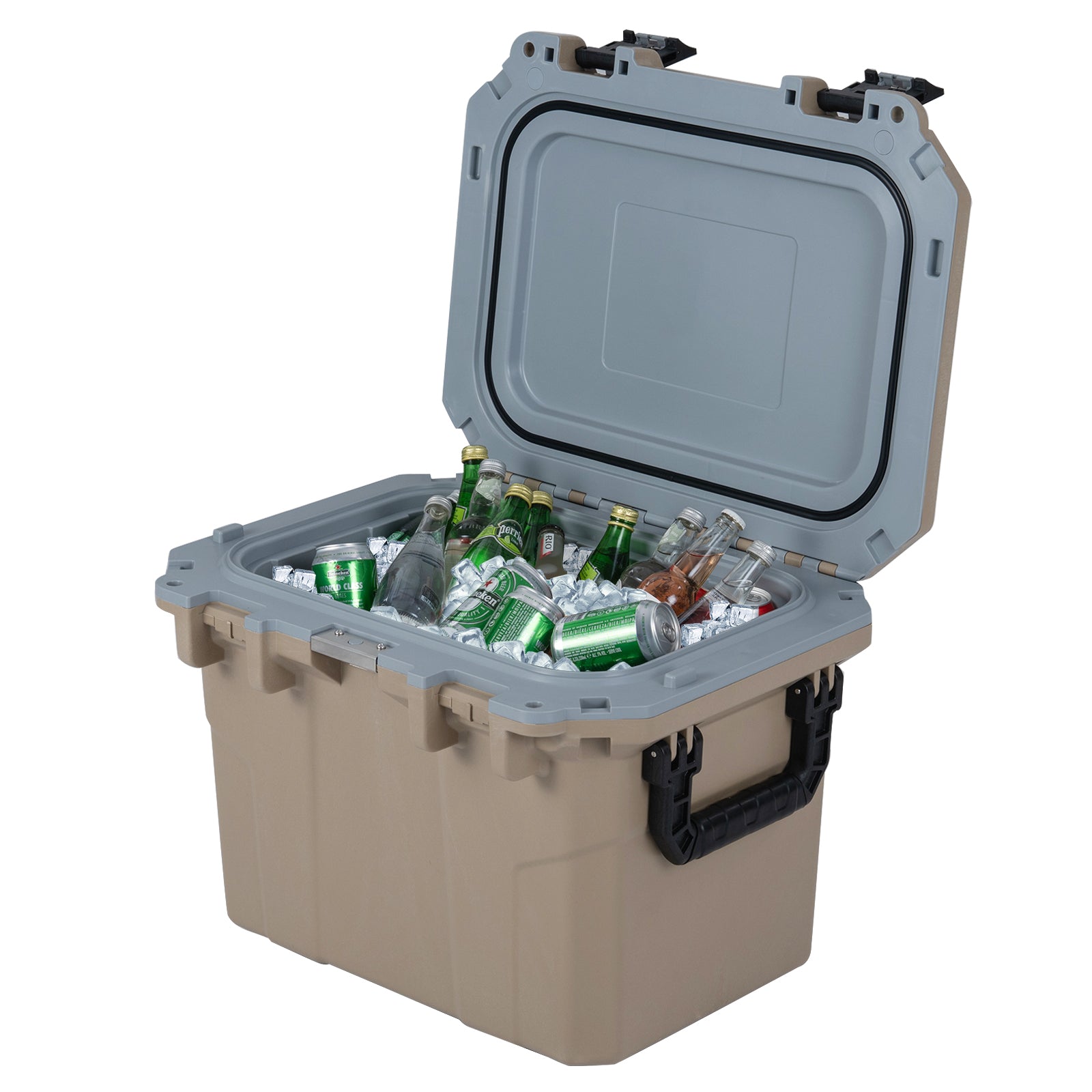 Ultra-Light Injection Molded Cooler 53 QT Hard Ice Chest, Coffee Coolers Coffee at Gallery Canada