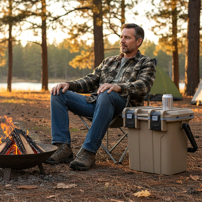 Ultra-Light Injection Molded Cooler 21 QT Hard Ice Chest, Coffee Coolers at Gallery Canada