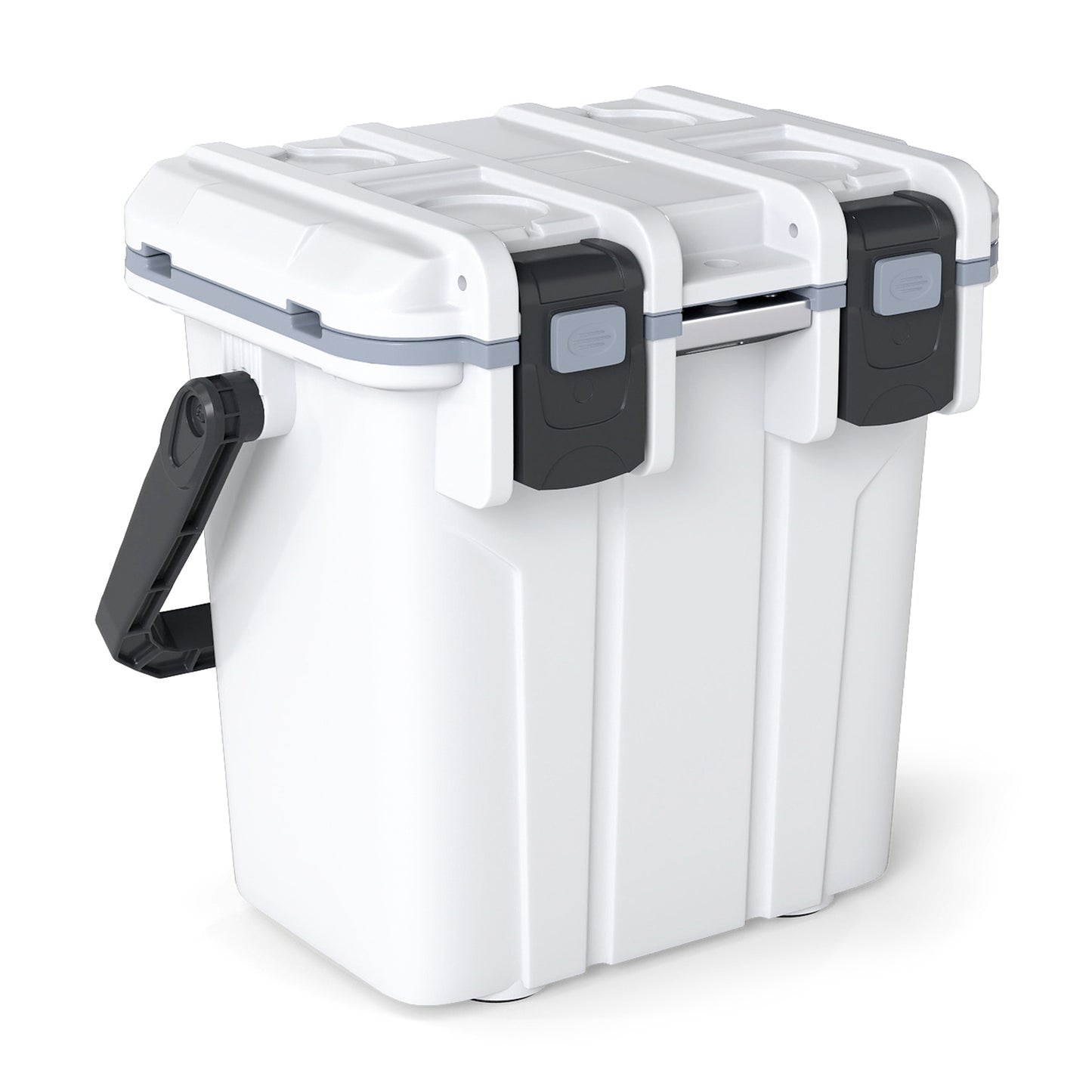 Ultra-Light Injection Molded Cooler 21 QT Hard Ice Chest, White Coolers at Gallery Canada