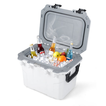 Injection Molded Cooler, 53 QT, White Coolers at Gallery Canada