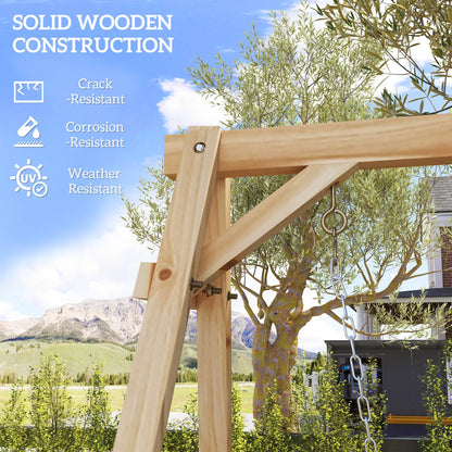 770lbs Porch Swing Frame, Heavy Duty A-Frame Stand, Reinforced Bars Hammock Stands at Gallery Canada
