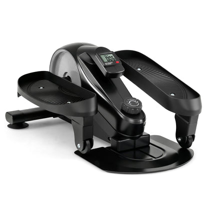 Under Desk Elliptical Pedal Exerciser, Adjustable Magnetic Resistance, Silver Elliptical Trainers Silver at Gallery Canada