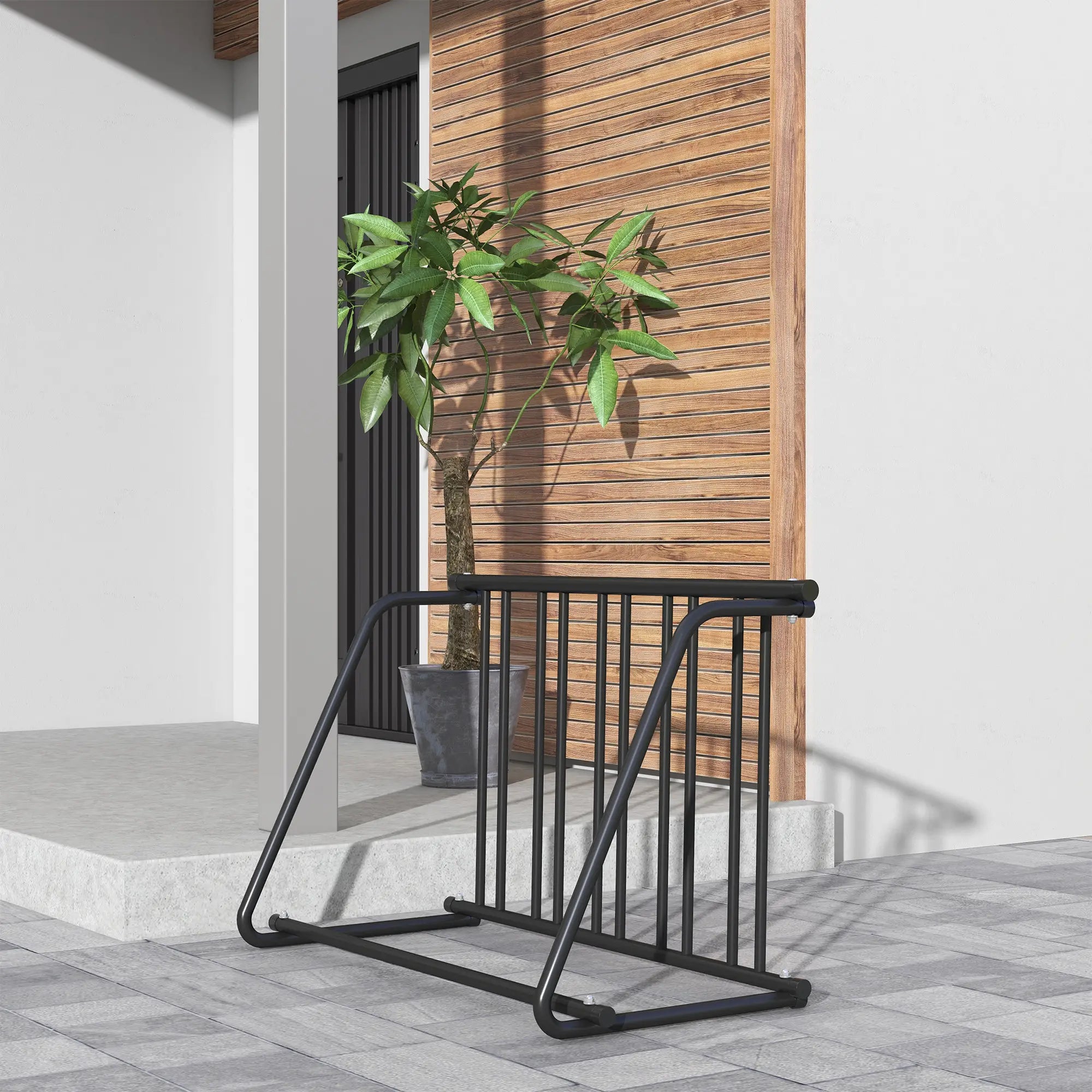 Steel Bike Rack, 45