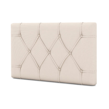Upholstered Headboard, Twin Size, Fabric, Beige Bedding at Gallery Canada
