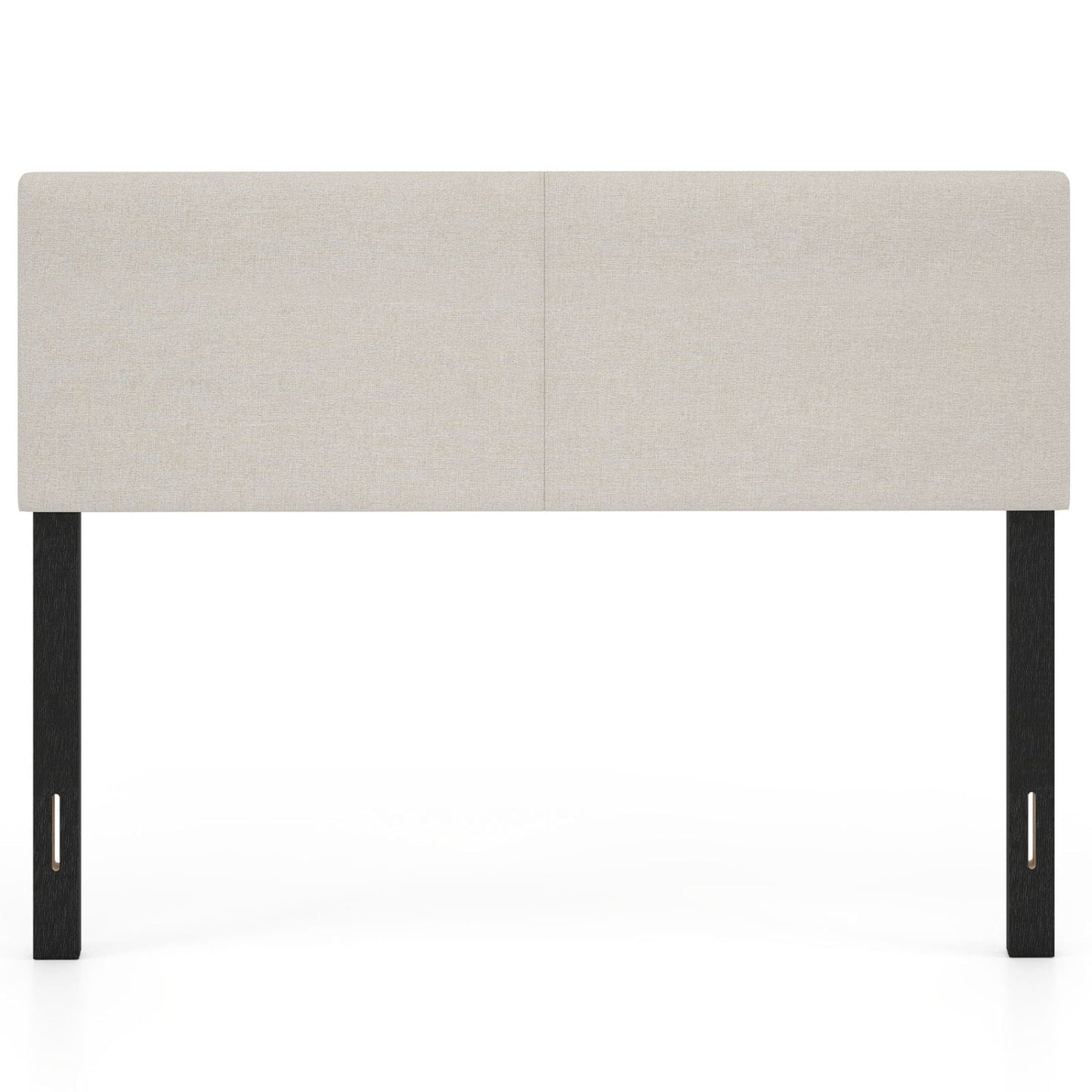 Upholstered Headboard Queen, Full Size, Quilted Linen, Beige Headboards at Gallery Canada