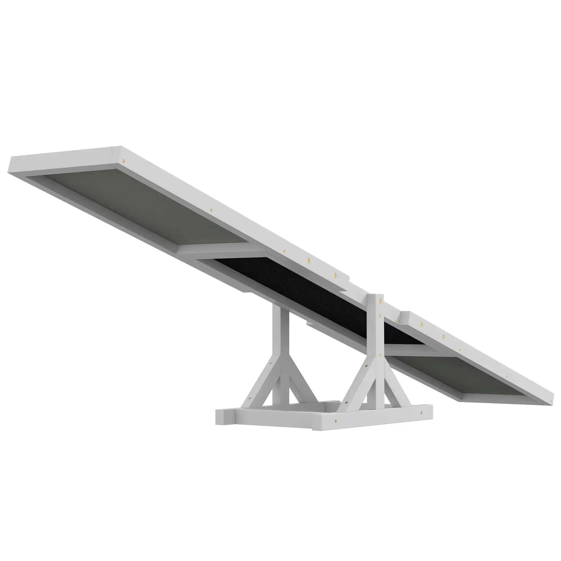 Wood Pet Seesaw, Dog Agility Training Equipment, Weather Resistant, White Dog Agility Training Equipment at Gallery Canada
