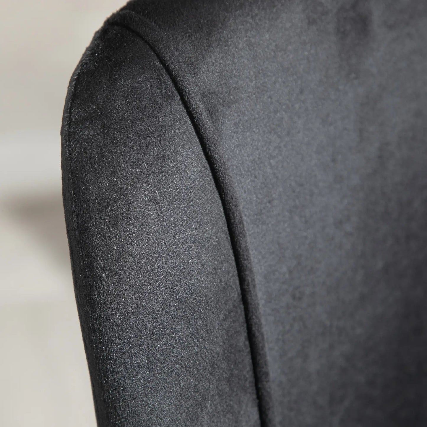 Upholstered Dining Chairs Set of 4, Velvet Accent, Black Bar Stools at Gallery Canada