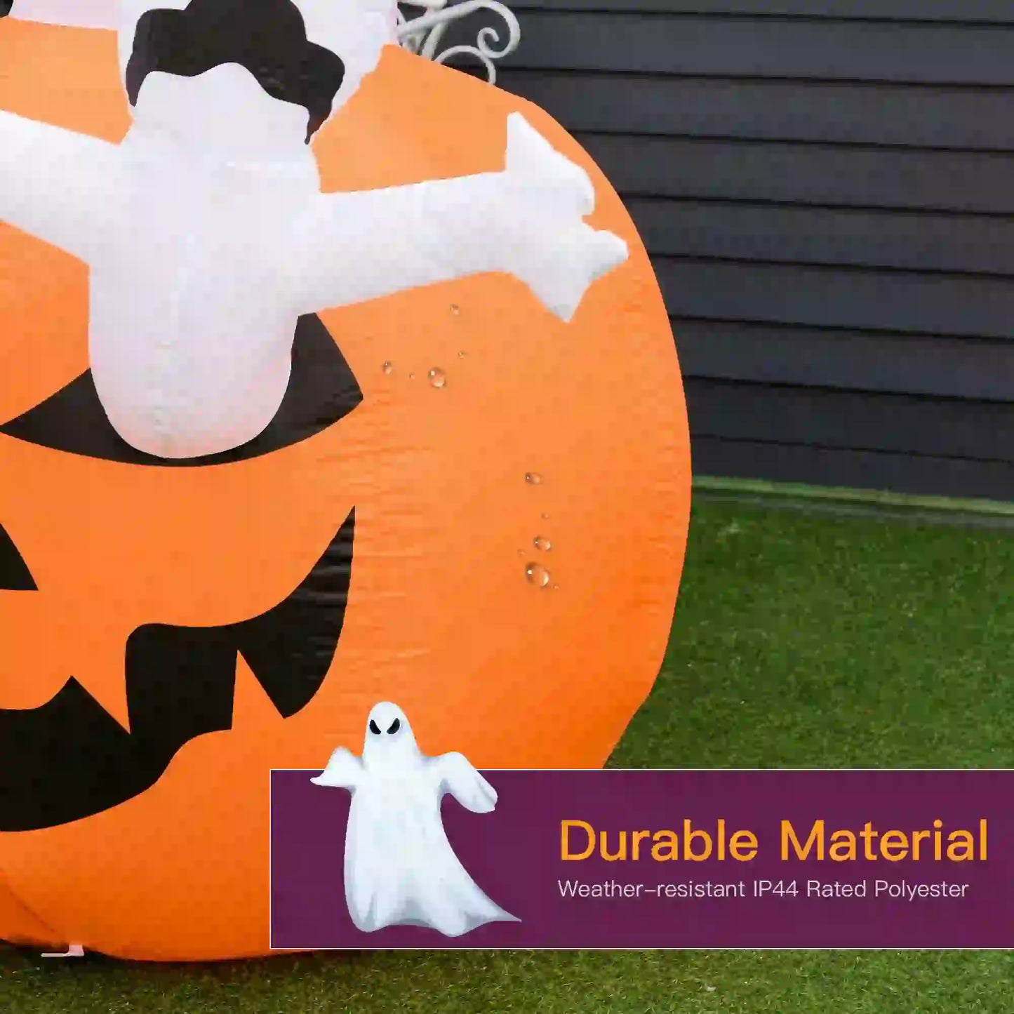 6FT Halloween Inflatable Jack-O-Lantern, Ghosts, LED Lights Halloween Decorations at Gallery Canada