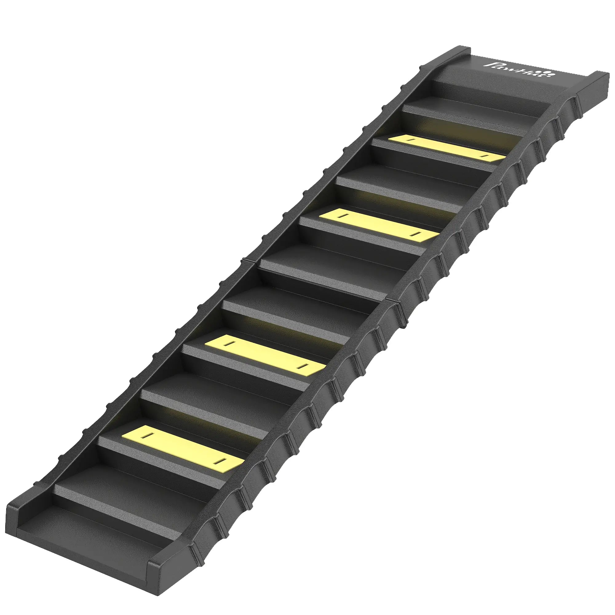 Foldable Dog Ramp With Anti-Slip Steps, Pet Stairs For Senior Pets, Black Dog Stairs Black at Gallery Canada