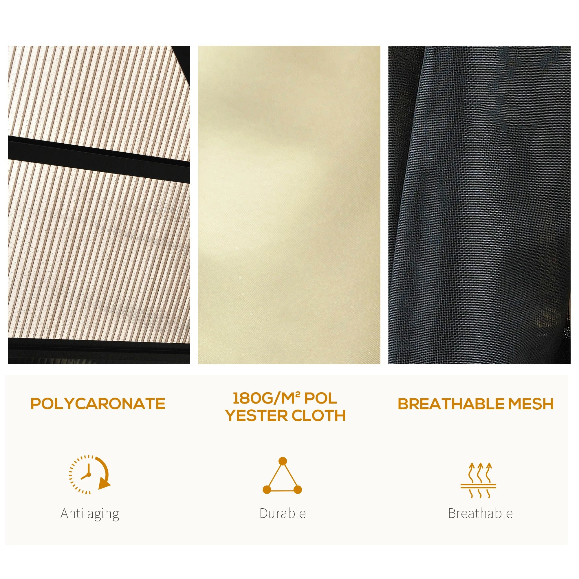 12' x 14' Hard Top Patio Gazebo, Aluminum Shelter, Curtains, Mosquito Netting Gazebos at Gallery Canada