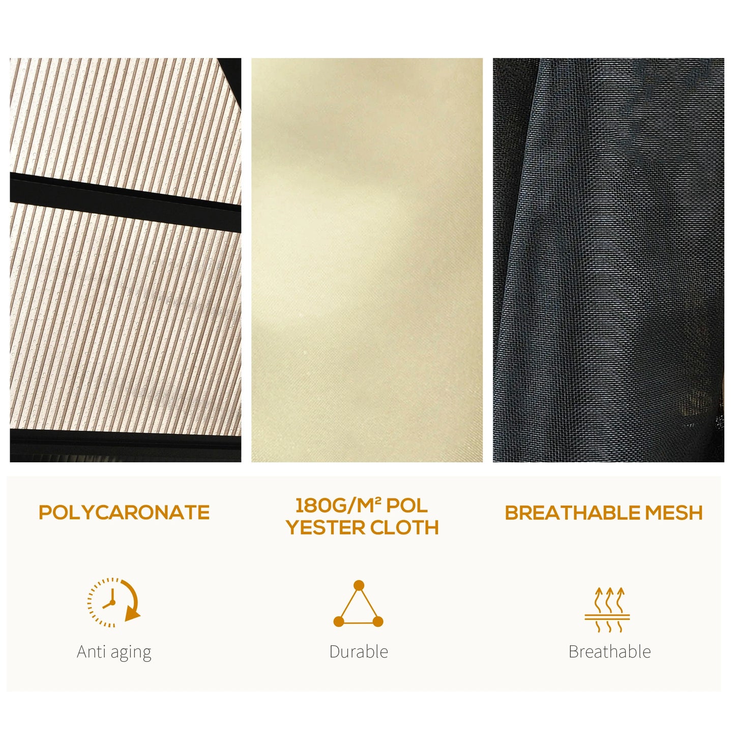 12' x 14' Hard Top Patio Gazebo, Aluminum Shelter, Curtains, Mosquito Netting Gazebos at Gallery Canada