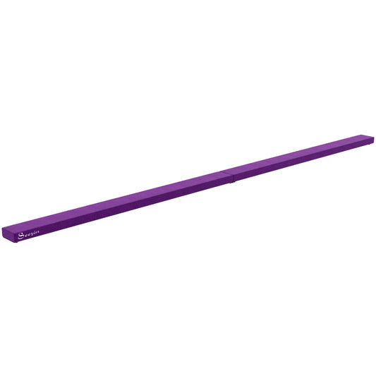 7ft Folding Balance Beam, Gymnastics Beam with Wood Core, Purple Gymnastics Mats Purple at Gallery Canada