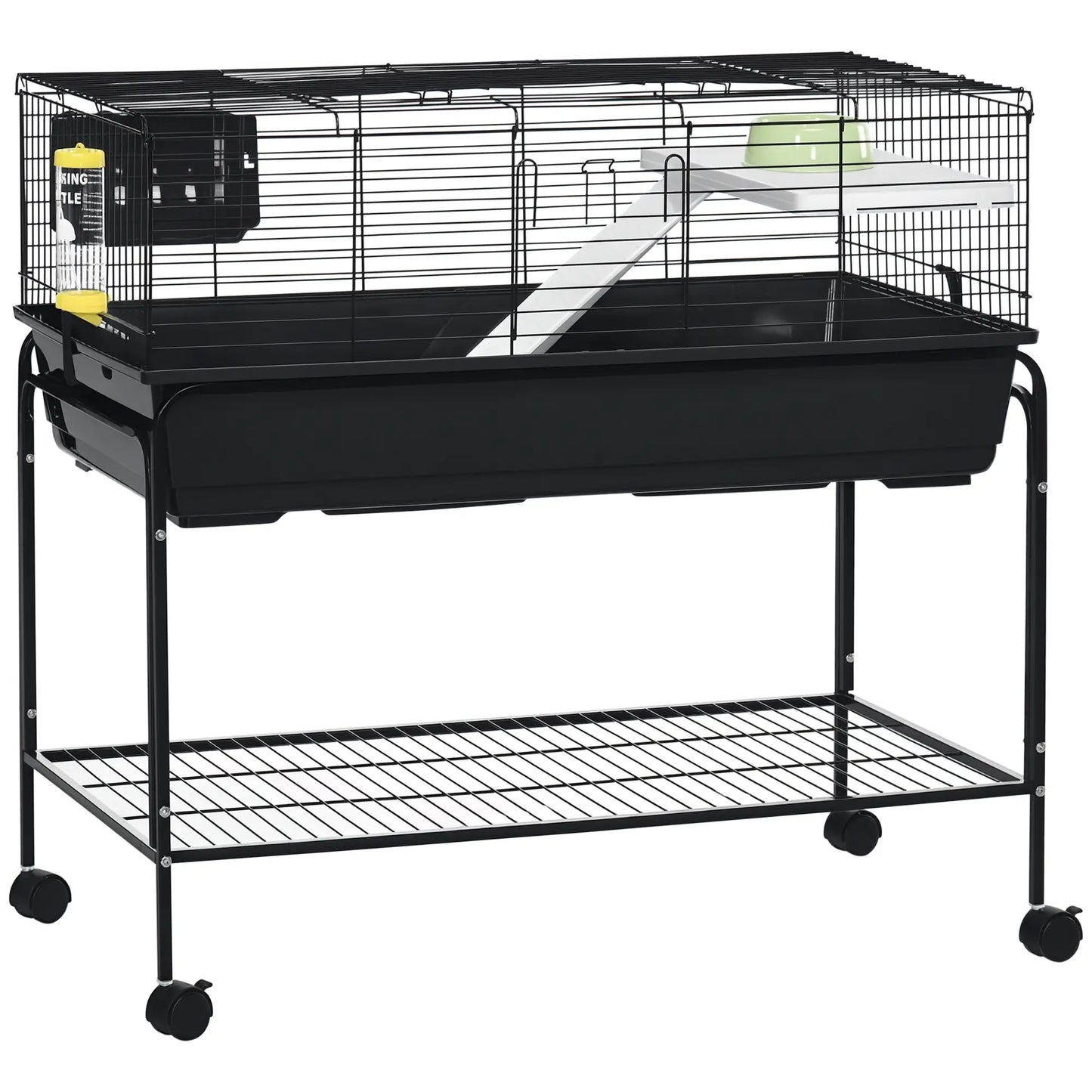 Small Animal Cage, Rolling Rabbit Hutch, Deluxe Pet Habitat Houses & Habitats at Gallery Canada