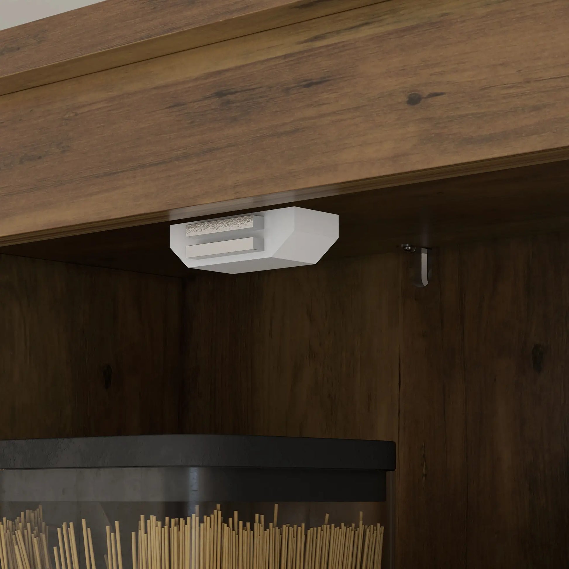 72" Freestanding Storage Cabinet, Kitchen Pantry with Doors, Shelves, Brown Kitchen Pantry Cabinets at Gallery Canada