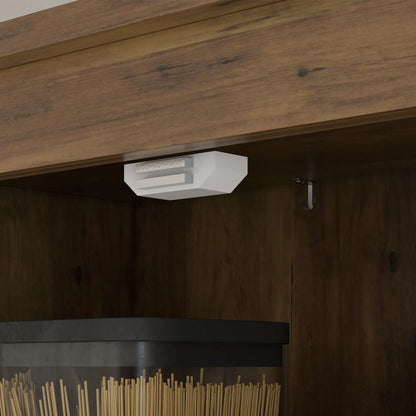 72" Freestanding Storage Cabinet, Kitchen Pantry with Doors, Shelves, Brown Kitchen Pantry Cabinets at Gallery Canada