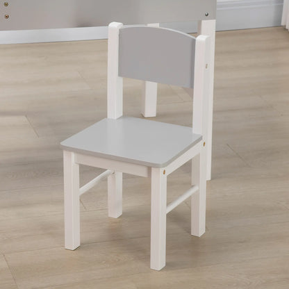 Kids Lego Table with Storage, 2PCs Toddler Activity Furniture, Grey Kids Table Sets at Gallery Canada