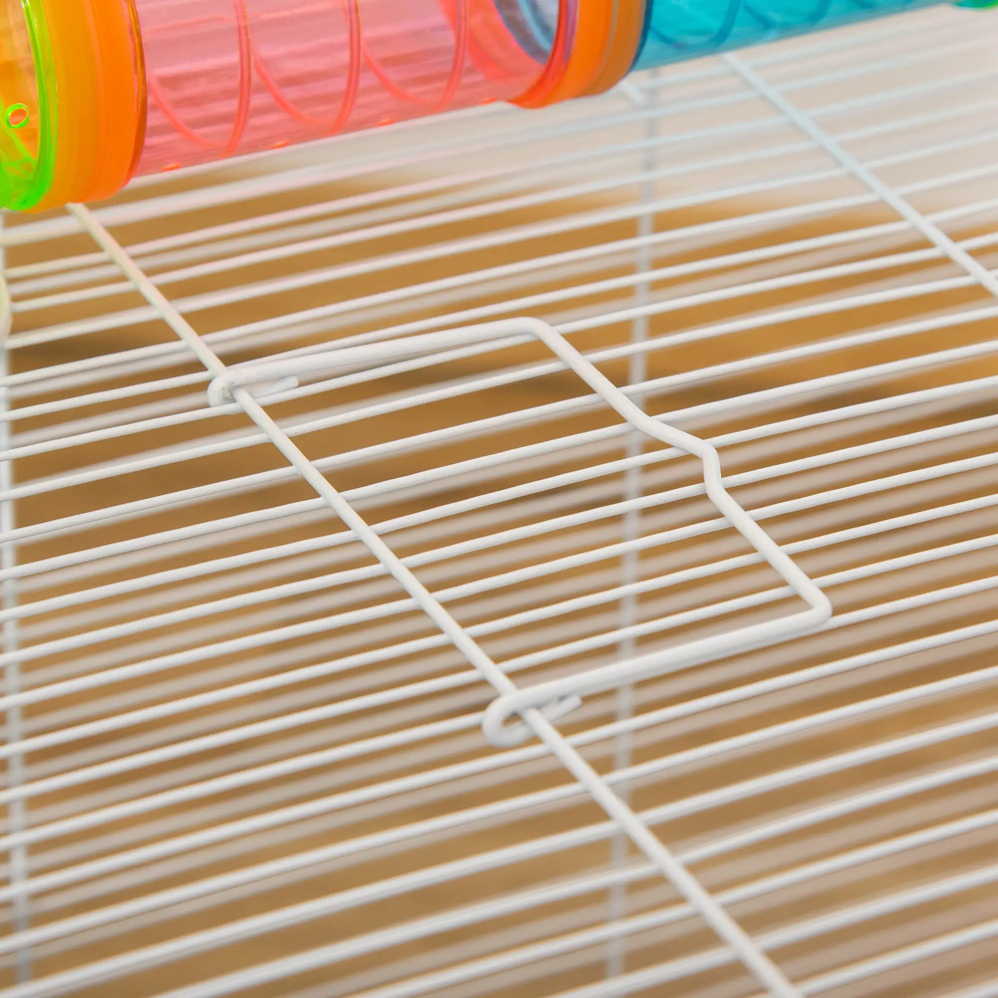 3-Tier Large Steel Small Animal Cage, Exercise Wheel, Water Bottle, Food Dish, Light Blue Hamster Cages at Gallery Canada