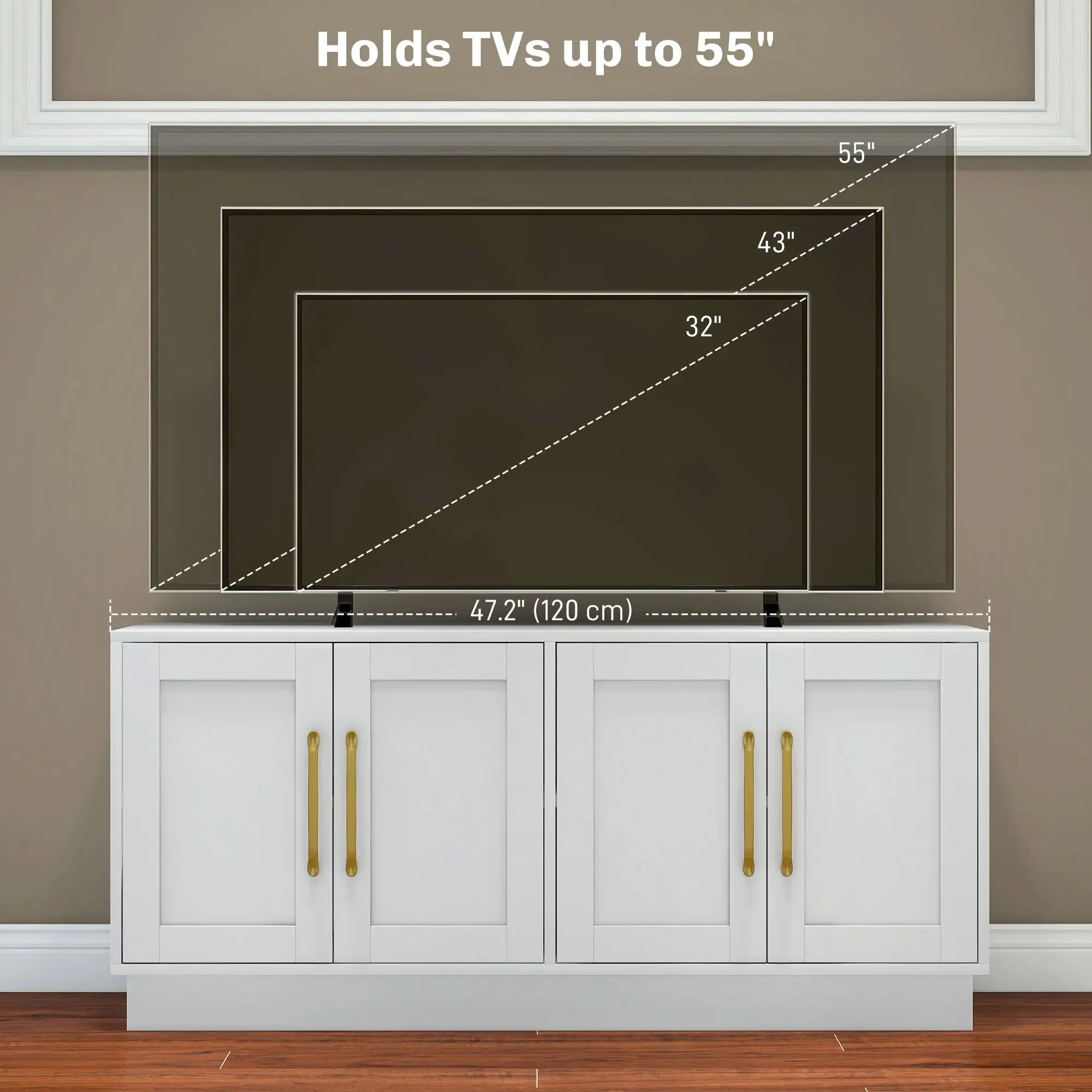 Modern TV Stand for 55