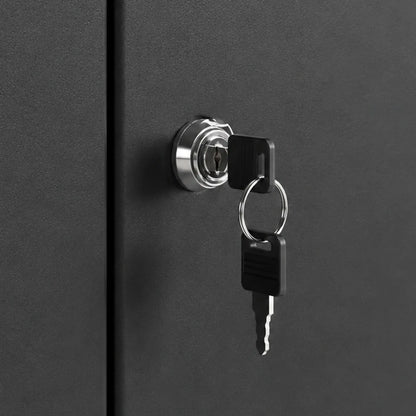 Metal Storage Cabinet With Locking Doors, 71" Tall Tool Organizers at Gallery Canada