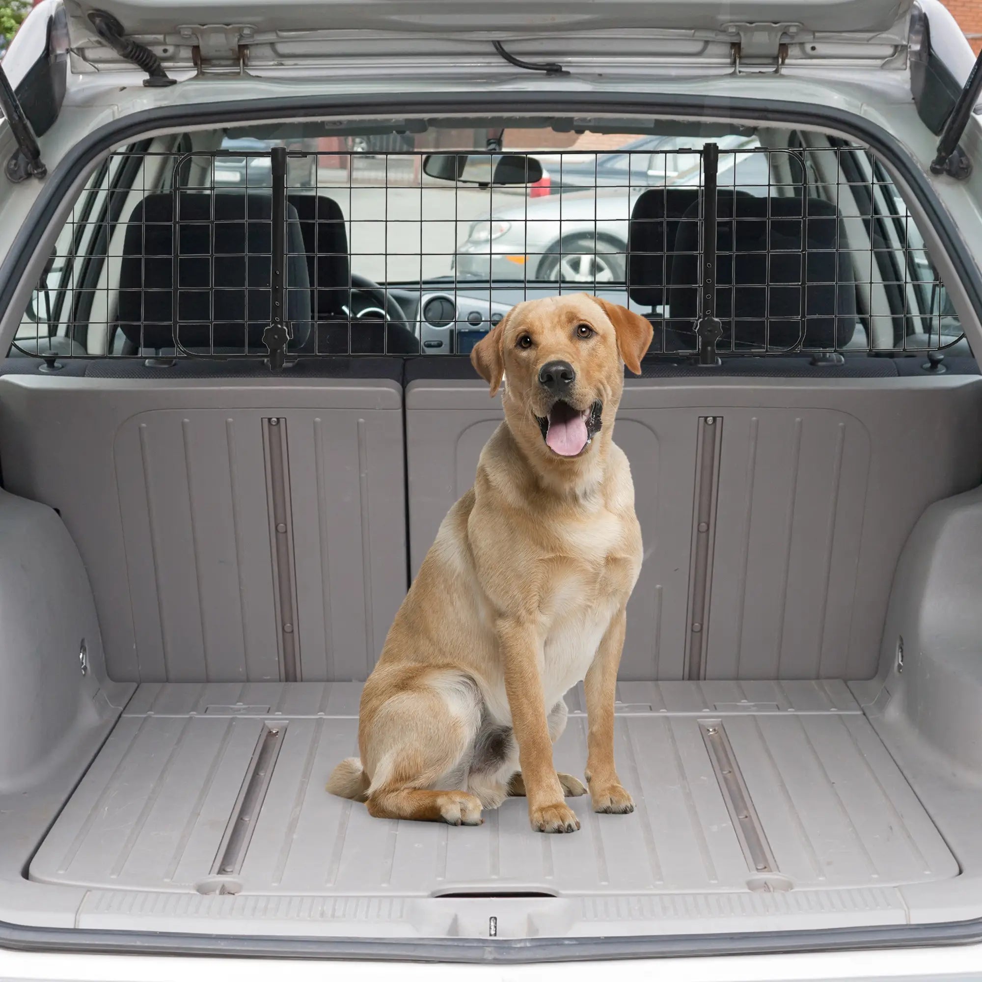 Adjustable Dog Car Barrier, Heavy Duty Safety Gate for SUV, Vans, Trucks Houses, Kennels & Pens at Gallery Canada