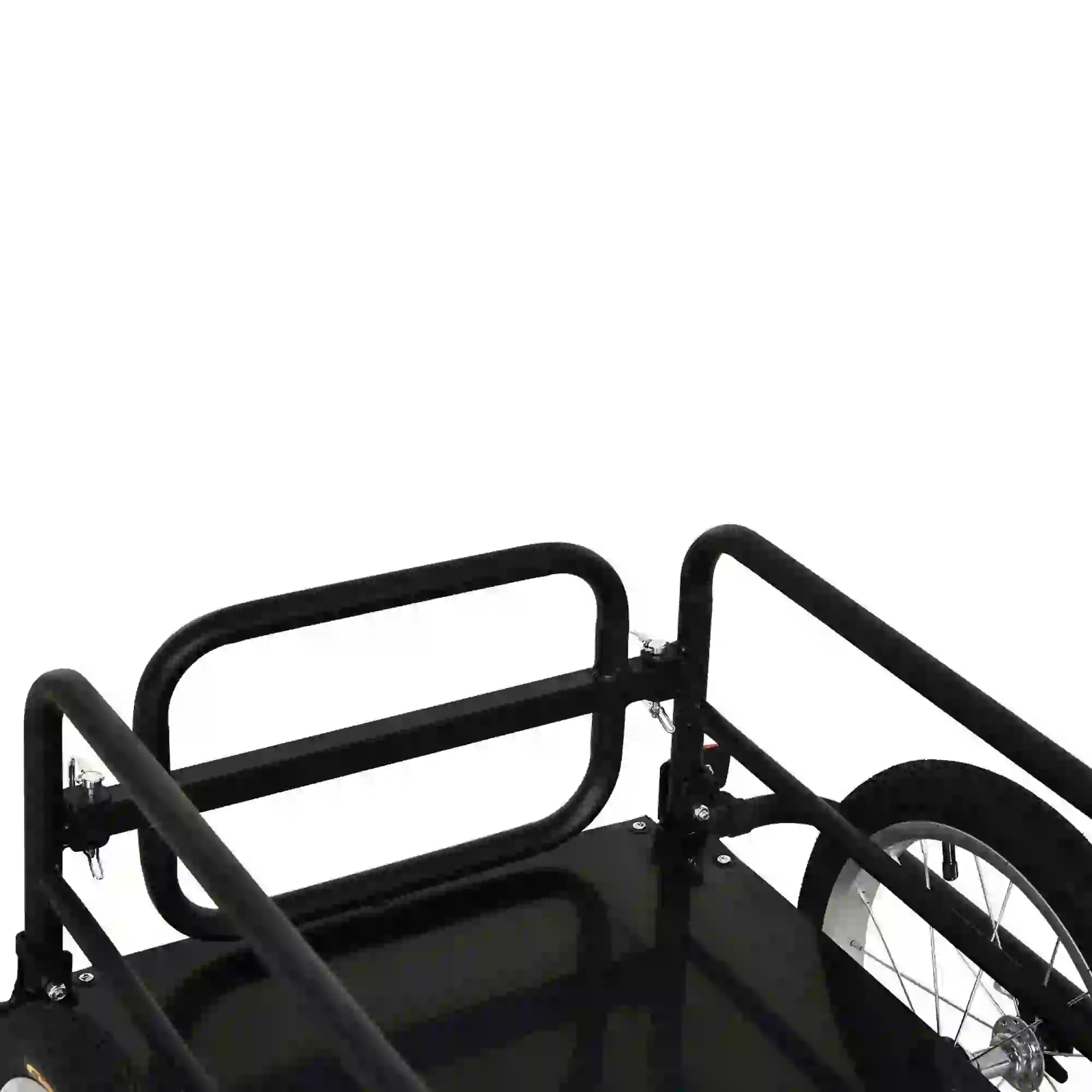 Folding Bicycle Cargo Trailer, Utility Bike Cart, Black Bike Cargo Trailers at Gallery Canada