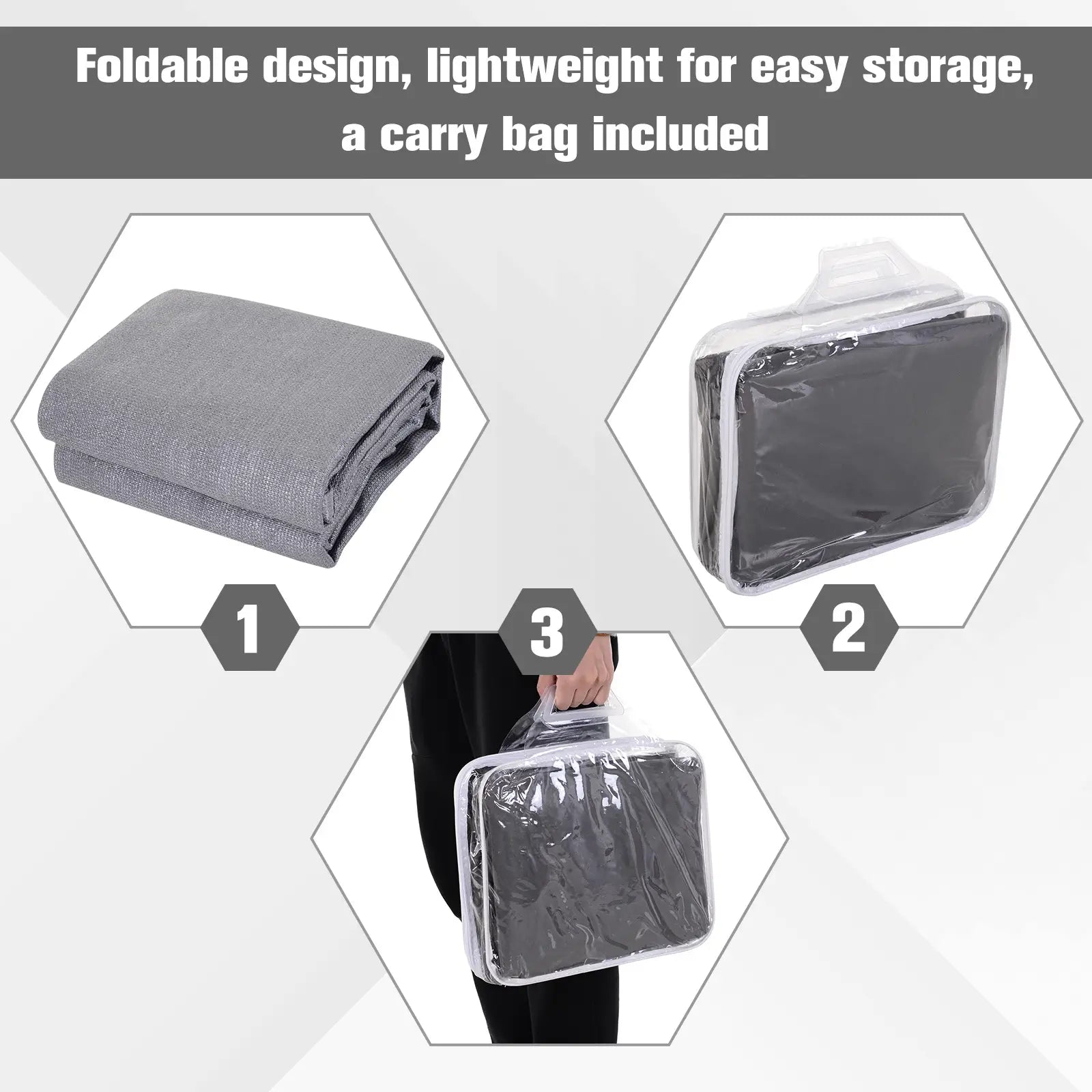 10ft x10ft Square Canopy Sun Sail Shade, UV Protector, Grey Shade Sails at Gallery Canada