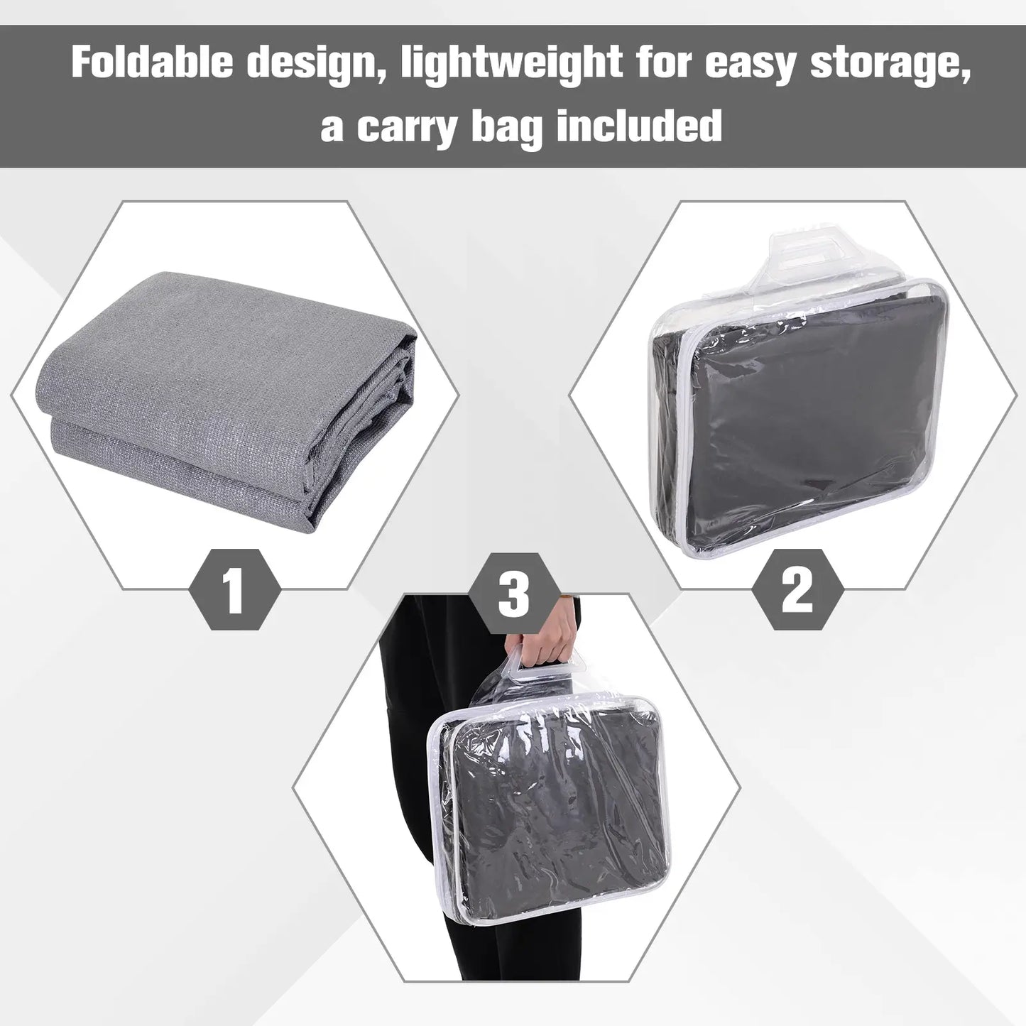 10ft x10ft Square Canopy Sun Sail Shade, UV Protector, Grey Shade Sails at Gallery Canada