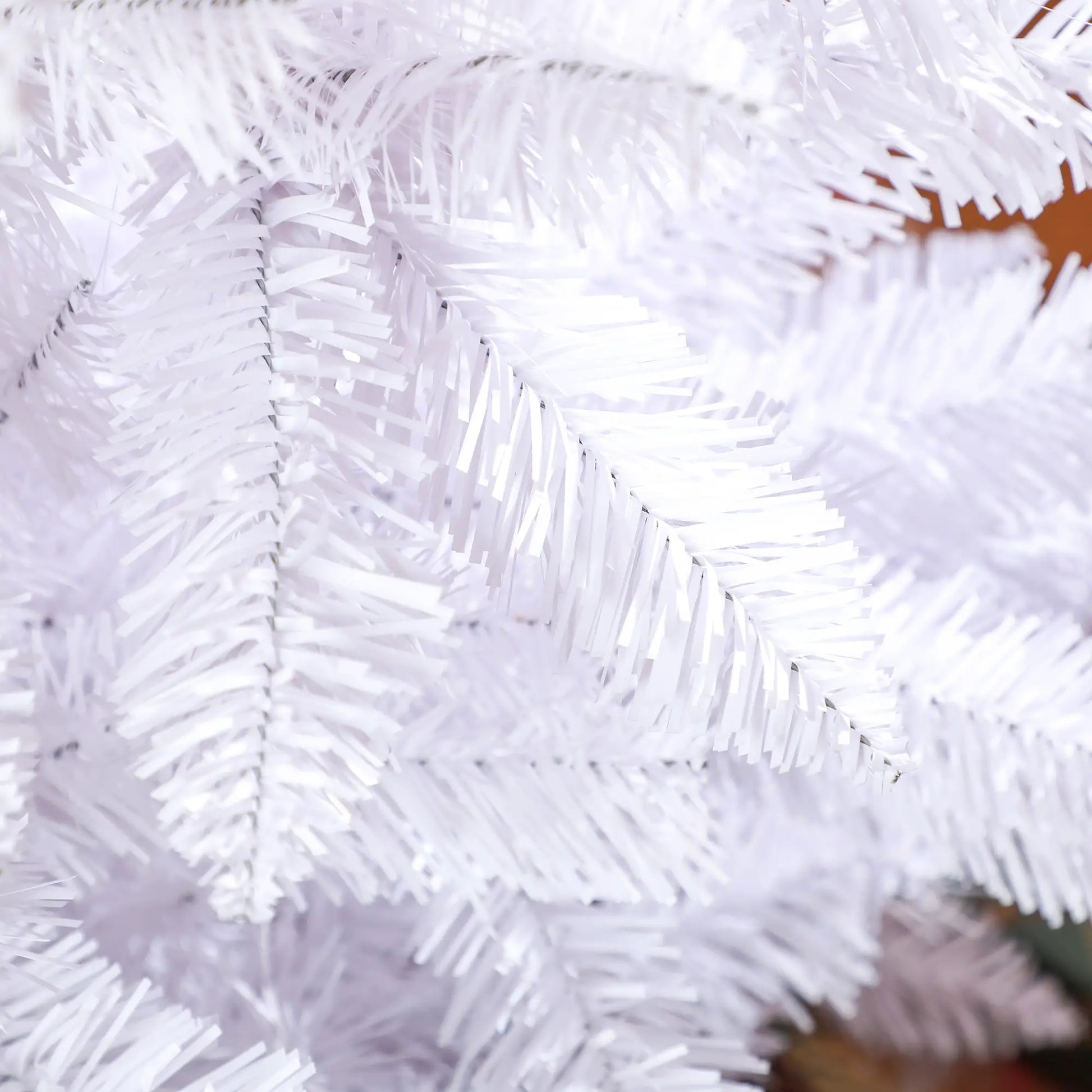 6ft Pencil Artificial Christmas Tree, 479 Branch Tips, Steel Base, White Pencil Christmas Trees at Gallery Canada