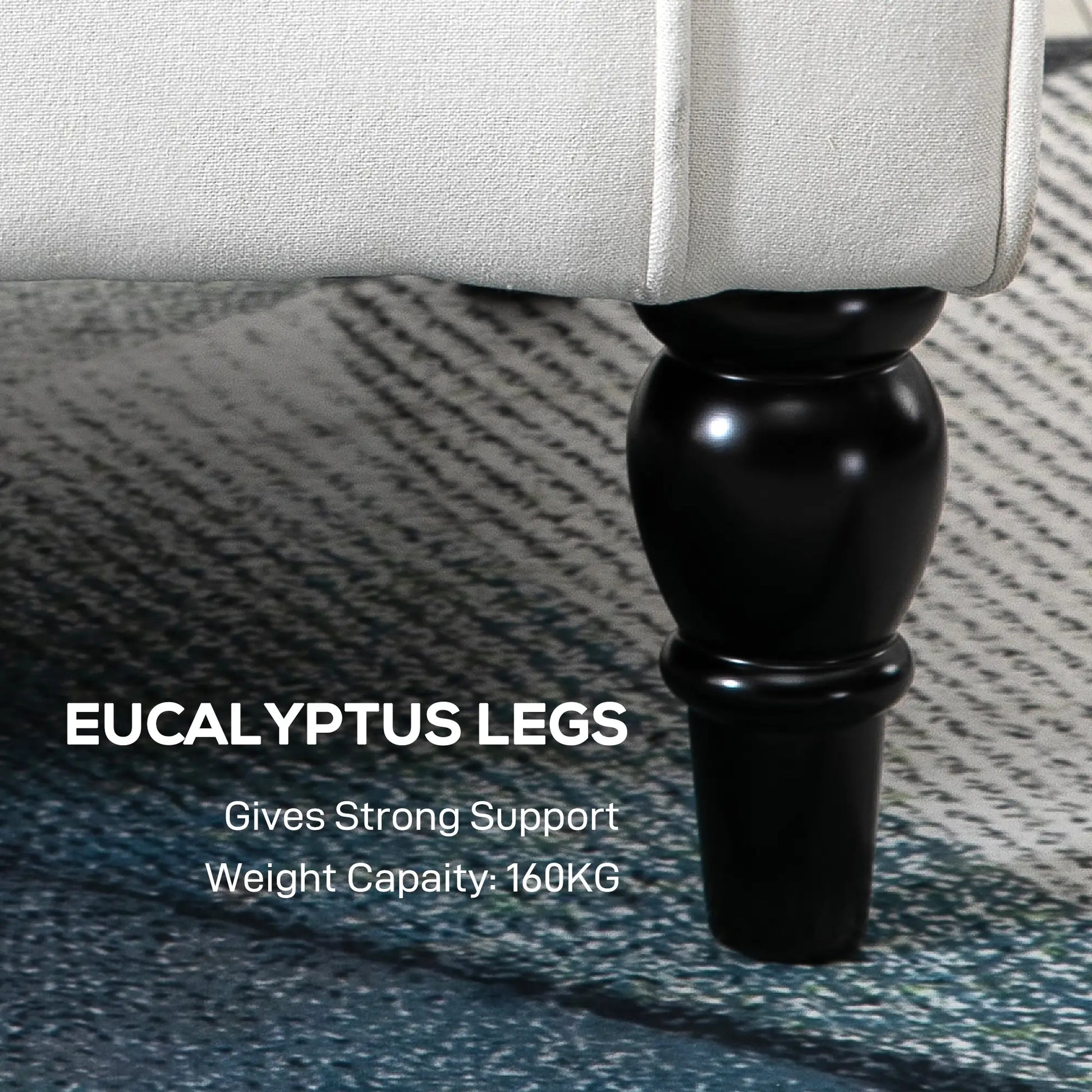 Fabric Accent Chair, Button Tufted Armchair, Upholstered Wingback Chair, White Accent Chairs at Gallery Canada