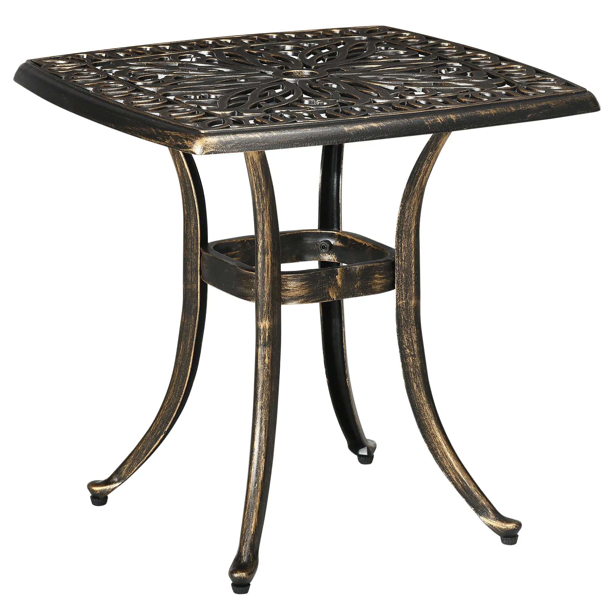 Aluminum Outdoor Side Table, 21