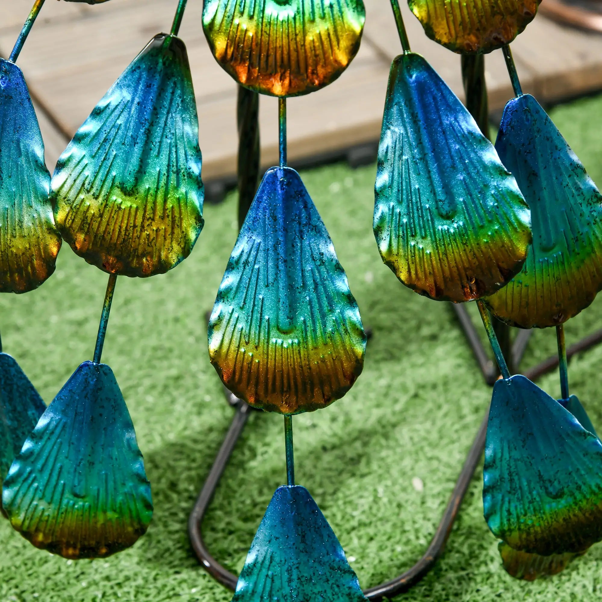 Peacock Garden Statue, 9.8